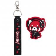 Набір KITE бейдж на липучці та підвіска 2 шт. 3010-2 Aggretsuko