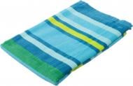 Полотенце пляжное Stripe 70x140 см голубо-зеленый