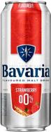 Пиво Bavaria безалкогольная клубника 0,5 л
