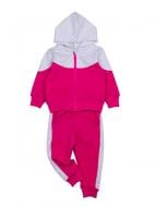 Спортивный костюм Luna Kids р.80 серо-малиновый