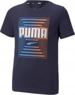 Футболка Puma Alpha Graphic Tee 84729206 синий