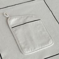 Прихватка 385-25/08 Гармония 26x20 см льняной Эдельвика