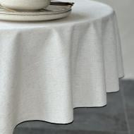 Скатерть 409-25/08 Гармония d140 льняной Эдельвика