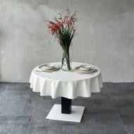 Скатерть 411-25/08 Визави d130 льняной Эдельвика