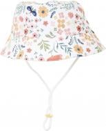 Панама HW для девочек р.50-52 белый с принтом