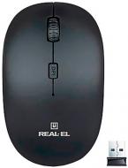 Мышка Real-el RM-301 Black USB (EL123200022)