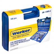 Набор ручного инструмента Werker 1/2”, 1/4” 108 шт. UN-1108П-6 (3)