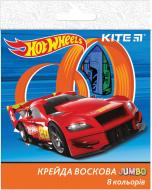 Мел восковый Hot Wheels НW17-076, 8 шт. KITE