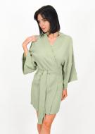 Халат женский Roksana Muslin 1523/11007 р. 42 зеленый