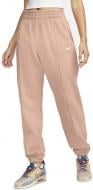 Брюки Nike W NSW ESSNTL CLCTN FLC PANT DQ5098-609 р. S коричневый