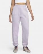 Брюки Nike W NSW ESSNTL CLCTN FLC PANT DQ5098-530 р. L сиреневый