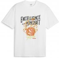 Футболка Puma HOOPS EXCELLENCE TEE 62475401 р.L белый