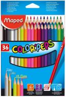 Олівці кольорові Color Peps Classic, 36 шт. Maped