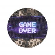 Шеврон Компанія "С.В.М." круглий Game Over, 70мм