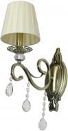 Бра Victoria Lighting Gabriela/AP1 1x40 Вт E14 бронза