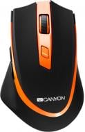 Мышка Canyon CNS-CMSW13BO black/orange