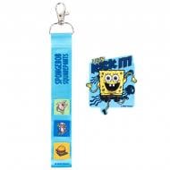 Набір KITE бейдж на липучці та підвіска 2 шт. 3010 SpongeBob SquarePants