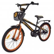 Велосипед дитячий Like2bike Dark Rider 20'' чорно-помаранчевий 242006