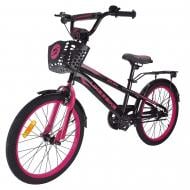 Велосипед детский Like2bike Dark Rider 20'' черно-розовый 242007