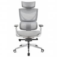 Кресло офисное ADAPWORK S3 Pro Senior ErgoChair Platinum Smoky Grey серый