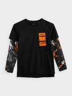 Футболка 4F J4Z20-JTSML203-20S чорний Футболка 4F J4Z20-JTSML203-20S чорний