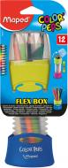 Карандаши цветные Flex Box Color’Peps, 12 шт. Maped