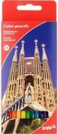 Карандаши цветные "Города" K17-051-2, 12 шт. KITE