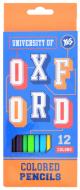 Карандаши цветные Oxford Blue, 12 шт. YES