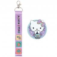 Набір KITE бейдж на липучці та підвіска 2 шт. 3010-1 Hello Kitty