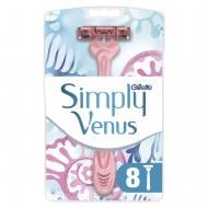 Станки одноразовые Gillette Simply Venus 3 8 шт.