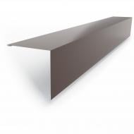 УЦЕНКА! Угол наружный PSM PROFILE RAL 8017 коричневый 2 м (УЦ №57)