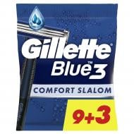 Станки одноразові Gillette Blue 3 Comfort Slalom 12 шт.