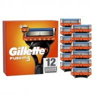 Змінний картридж Gillette Fusion 5 для гоління 12 шт.