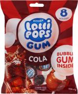 Карамель льодяникова Roshen Lollipops GUM Cola 150 г (4823077632358)