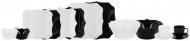 Сервіз столовий Luminarc Authentic Black/White 38 предметів (P4677)
