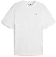 Футболка Puma DOWNTOWN BADGE TEE 62592502 р.S белый