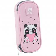 Пенал Panda K25-662-9 KITE рожевий із малюнком