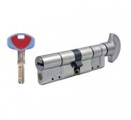 Циліндр Securemme 65x115 ключ-вороток 180 мм матовий хром К1