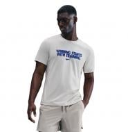 Футболка Nike M NK DF TEE WINNING HV4187-072 р.2XL бежевый