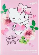 Бумага цветная А4 двусторонняя 10 листов Hello Kitty HK17-252 KITE