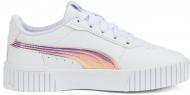 Кроссовки для девочек демисезонные Puma CARINA 2.0 HOLO PS 38798701 р.33 белые