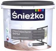 Ґрунтувальна фарба латексна водоемульсійна Sniezka глибокий мат білий 3 л 4,2 кг