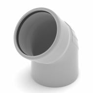 Отвод канализационный REHAU RAUSILENTO 110 45°