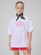 Футболка 4F 4FJWSS26TTSHF3302-10S р.140 белый