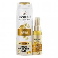 Набор подарочный Pantene Pro-V Интенсивное восстановление: Шампунь 400 мл + Масло для волос с витамином E 100 мл