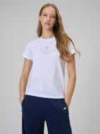 Футболка 4F 4FWSS26TTSHF2724-10S р.XL белый
