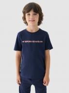Футболка 4F TSHIRT M1552 4FJWAW24TTSHM1552-30S р.140 синий
