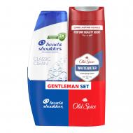 Набір Head & Shoulders Шампунь проти лупи Основний догляд 400 мл + Гель для душу Old Spice Whitewater 3-в-1 400 мл