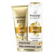 Набір подарунковий Pantene Pro-V Інтенсивне відновлення:Шампунь 400 мл + Бальзам-ополіскувач 220 мл