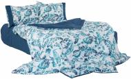 Комплект постельного белья Palazzo 53 семейный синий Rochas